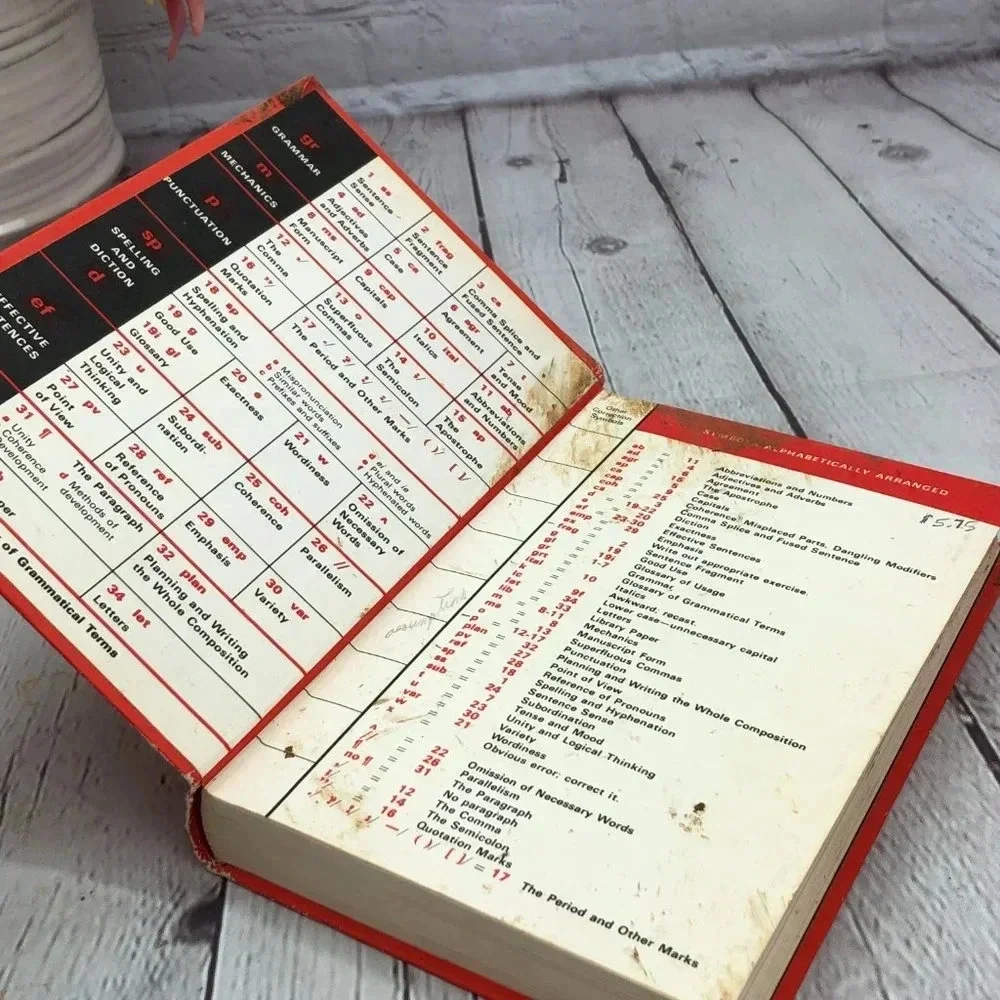 vintage textbook harbrace college handbook 1972
